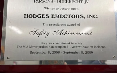 2008 Safety Achievement