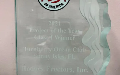 2021 Project of the Year Class I Winner